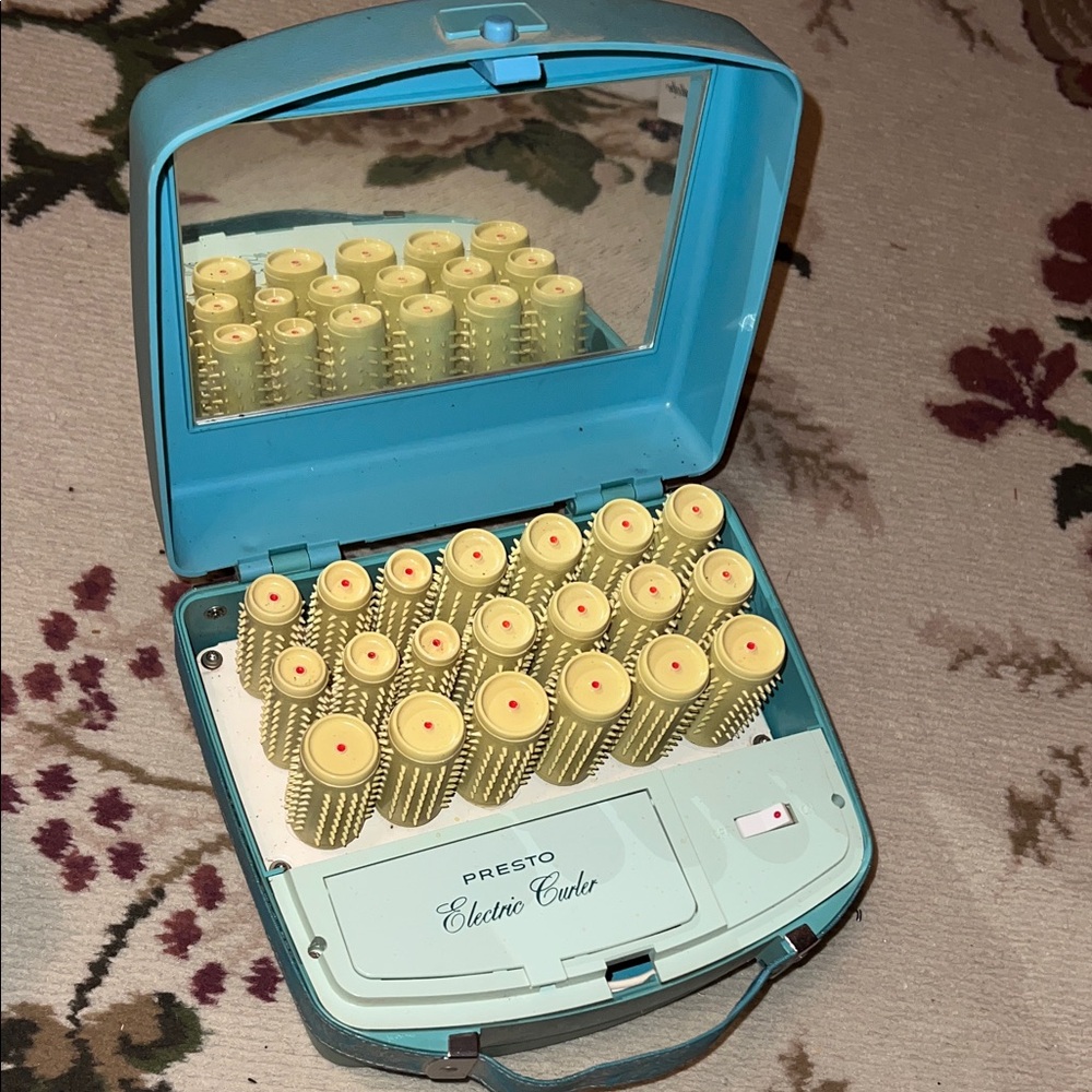 classic mid-century Presto electric curler set 1960s–70s